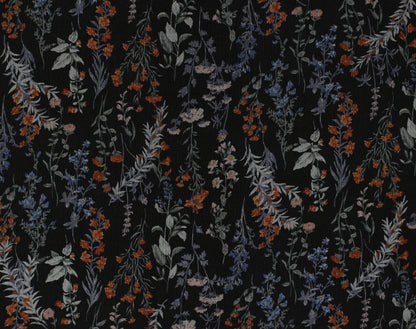 Bolt End Japanese Corduroy Wildflower Sprigs by Hokkoh