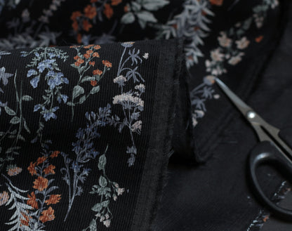 Japanese Corduroy Wildflower Sprigs by Hokkoh
