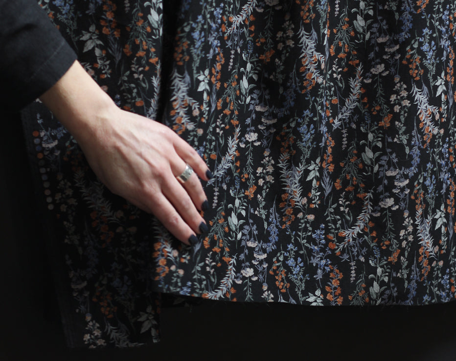 Japanese Corduroy Wildflower Sprigs by Hokkoh