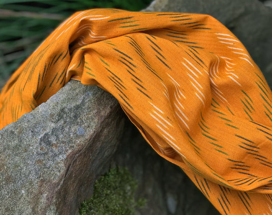 Turmeric Handloom Indian Ikat
