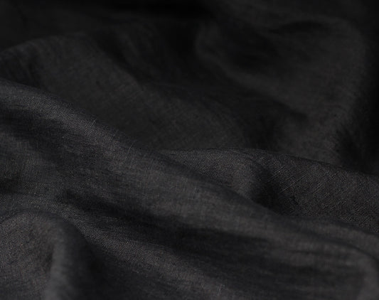 Fabulously Dark 100% Linen from Italy