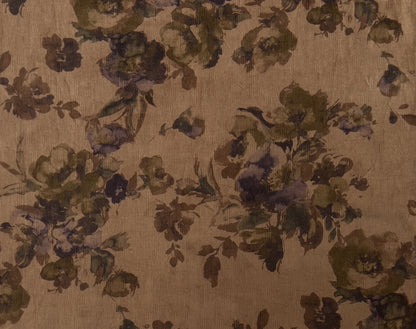 Japanese Corduroy Watercolor Rose by Hokkoh