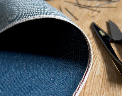 Japanese Selvedge Denim 10.8 oz Blue