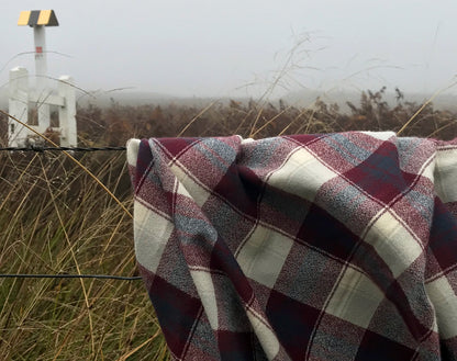 Mammoth Plaid Flannel Burgundy