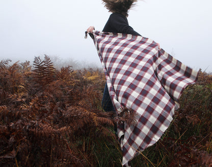 Mammoth Plaid Flannel Burgundy