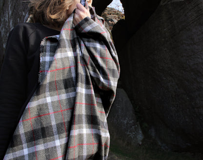 Mammoth Plaid Flannel Smoke