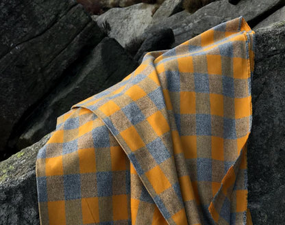 Mammoth Plaid Flannel Gold