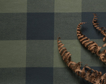 Organic Mammoth Plaid Flannel Olive