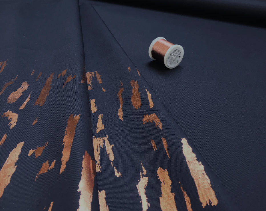 SPECIAL Hand Printed Loxia Copper by Lotte Martens