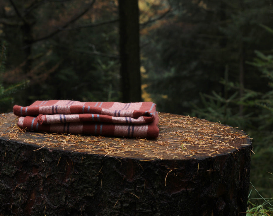 Taos Stripe Flannel Rust