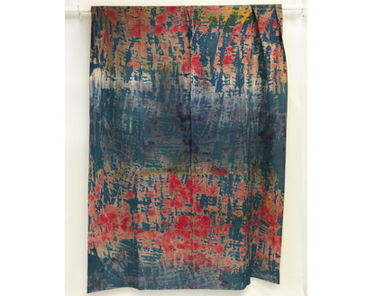 African Hand Dyed Batik Ocean by Grace Adover