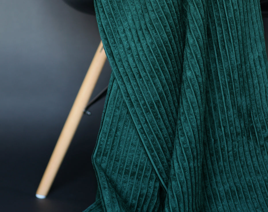 Wide Rib Corduroy Ponderosa Green by See You At Six