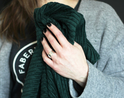Wide Rib Corduroy Ponderosa Green by See You At Six