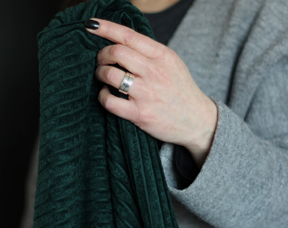 Wide Rib Corduroy Ponderosa Green by See You At Six
