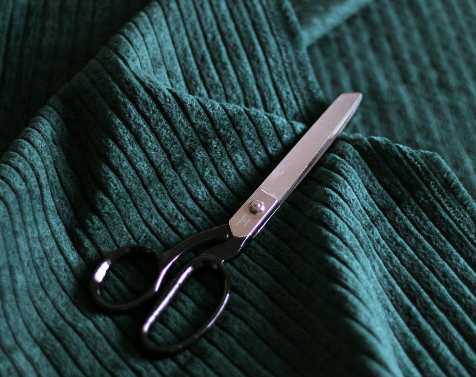 Wide Rib Corduroy Ponderosa Green by See You At Six