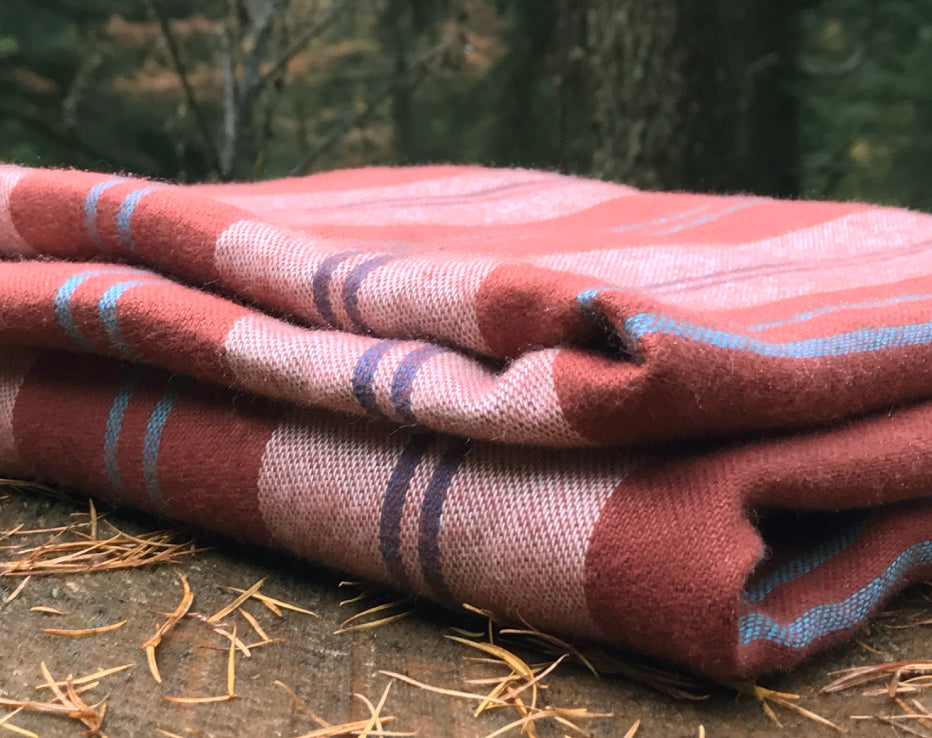 Taos Stripe Flannel Rust