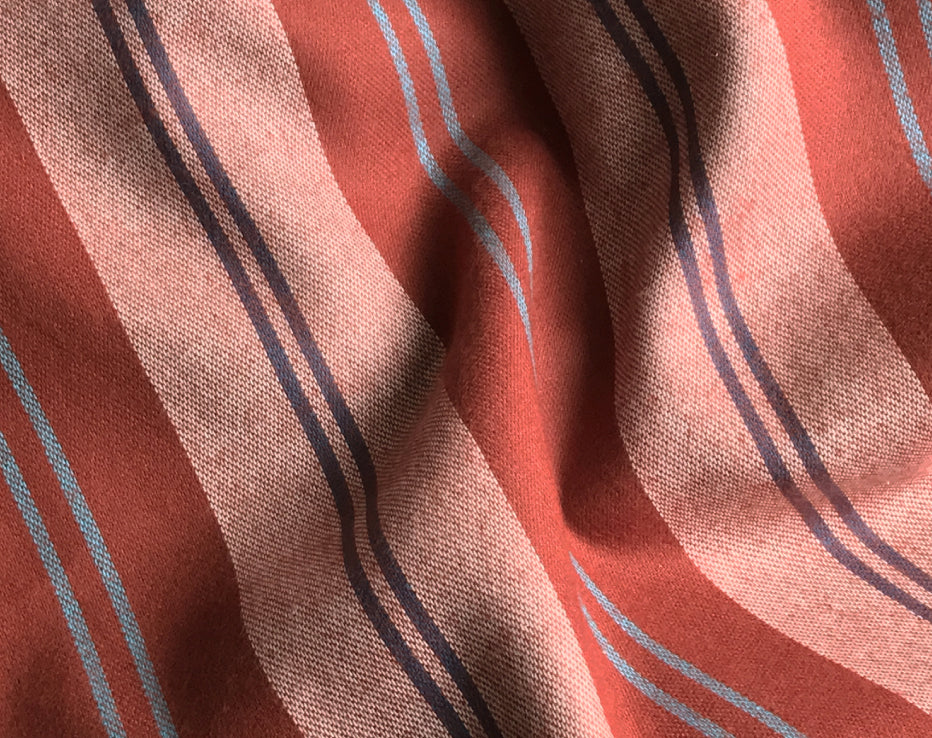 Taos Stripe Flannel Rust