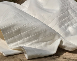 Taiyo Blanc Quilted Cotton by France Duval Stalla