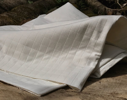 Taiyo Blanc Quilted Cotton by France Duval Stalla