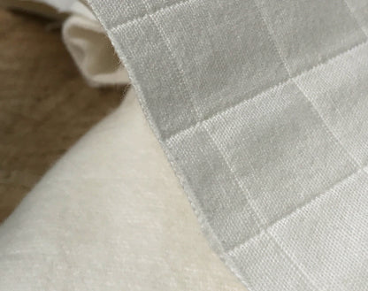 Taiyo Blanc Quilted Cotton by France Duval Stalla