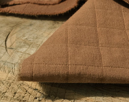 Taiyo Caramel Quilted Cotton by France Duval Stalla